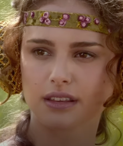 Natalie Portman as Padme in Star Wars